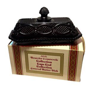 Avon Cape Cod Collection Covered Butter Dish